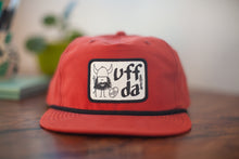 Load image into Gallery viewer, 'Uff Da' two-tone snapback hat