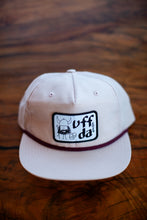 Load image into Gallery viewer, 'Uff Da' two-tone snapback hat