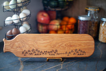 Load image into Gallery viewer, The Trees & the Mountain Cutting Board