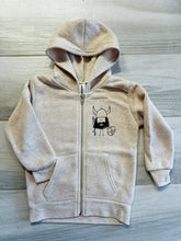 Load image into Gallery viewer, Viking Uff Da Baby & Kid Zip-Up Hoodie