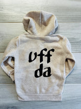 Load image into Gallery viewer, Viking Uff Da Baby & Kid Zip-Up Hoodie