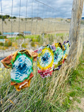 Load image into Gallery viewer, TIE DYE 'You are fantastic!' baby onesie