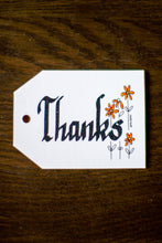 Load image into Gallery viewer, &quot;Thanks&quot; Card Tag

