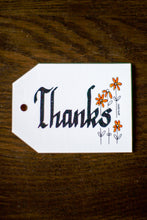 Load image into Gallery viewer, "Thanks" Card Tag