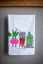 Load image into Gallery viewer, Plants and Veggies Tea Towel Set