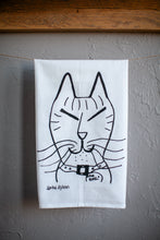 Load image into Gallery viewer, Cats and Mountains Tea Towel Set