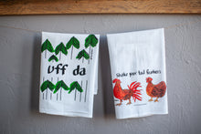 Load image into Gallery viewer, Shake Your Tail Feathers Tea Towel