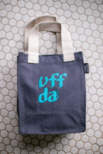 Load image into Gallery viewer, Mini Embroidered Tote - Uff Da