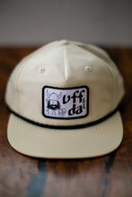 Load image into Gallery viewer, 'Uff Da' two-tone snapback hat