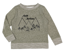 Load image into Gallery viewer, 'Made in Montana' toddler sweatshirt