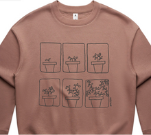 Load image into Gallery viewer, 'Plant Growth' crop sweatshirt