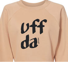 Load image into Gallery viewer, 'Uff da' crop sweatshirt