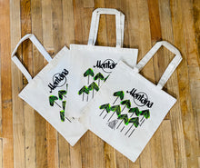 Load image into Gallery viewer, 15"x15" Montana woodsy tote bag
