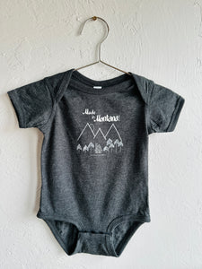 'Made in Montana' baby onesie