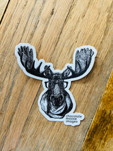 Load image into Gallery viewer, Chocolate Moose Images 3" Sticker