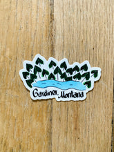 Load image into Gallery viewer, Gardiner Montana River Sticker 3" Sticker