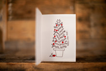 Load image into Gallery viewer, &#39;Merry Christmas and Happy New Year&#39; greeting card
