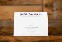 Load image into Gallery viewer, Norwegian 'Merry Christmas Happy New Year' greeting card