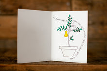 Load image into Gallery viewer, 'Partridge in a pear tree' greeting card