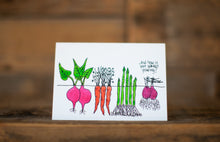 Load image into Gallery viewer, "And how is your garden growing?" greeting card