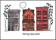 Load image into Gallery viewer, CUSTOM order :: "Greetings from ... " greeting card