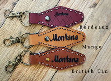 Load image into Gallery viewer, Hand Stitched Leather Key Chains
