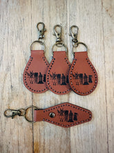 Load image into Gallery viewer, Hand Stitched Leather Key Chains
