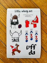 Load image into Gallery viewer, Scandinavian Sticker Sheet
