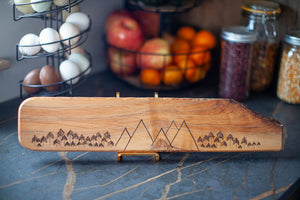 The Trees & the Mountain Cutting Board