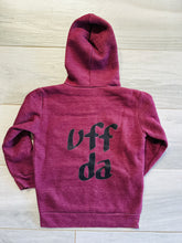 Load image into Gallery viewer, Viking Uff Da Baby &amp; Kid Zip-Up Hoodie
