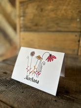 Load image into Gallery viewer, Montana wildflower greeting card
