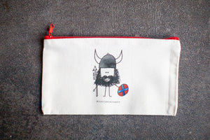 Little Viking Zipper Pouch