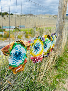 TIE DYE 'You are fantastic!' baby onesie