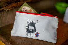 Load image into Gallery viewer, Little Viking Zipper Pouch
