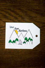 Load image into Gallery viewer, Love from Montana Card Tag
