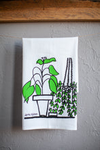 Load image into Gallery viewer, House Plant Tea Towel
