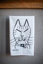 Load image into Gallery viewer, Kitty Cat Tea Towel
