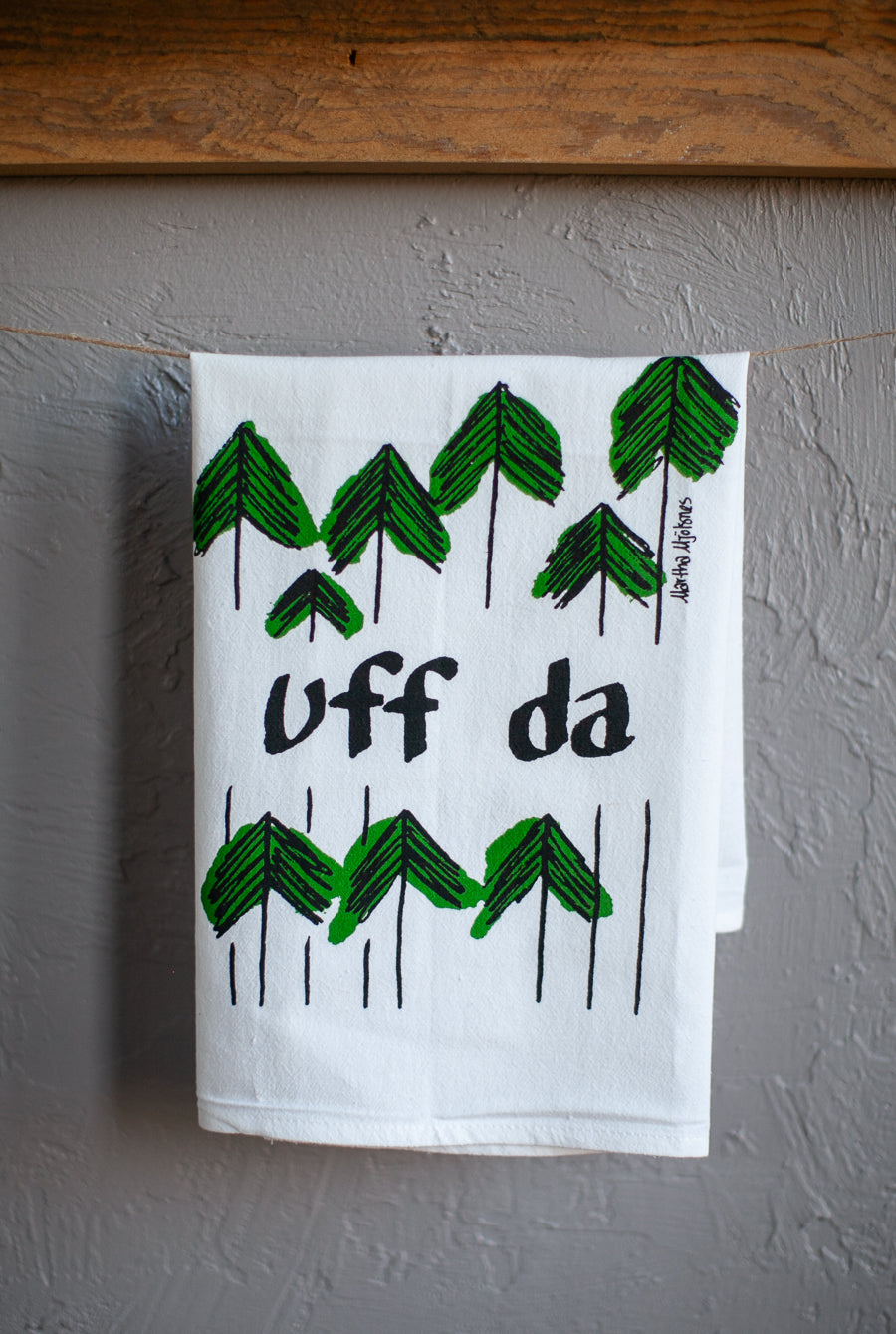 Uff Da Tea Towel