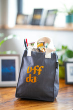 Load image into Gallery viewer, Mini Embroidered Tote - Uff Da
