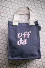 Load image into Gallery viewer, Mini Embroidered Tote - Uff Da
