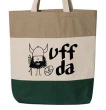 Load image into Gallery viewer, &#39;Uff Da&#39; multi color tote

