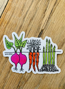 Garden 3" Sticker