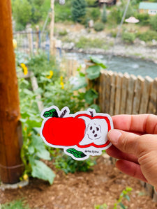 Harvest Apple 3" Sticker