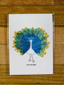 Peacock Print