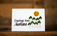 Load image into Gallery viewer, Greetings from Montana - Set of 5
