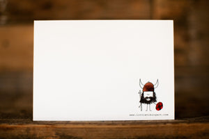 Norwegian :: "Du er fantastisk!" flat, sparkly greeting card