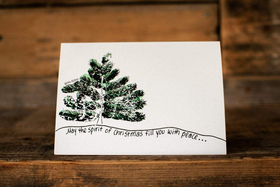 'Spirit of Christmas' greeting card
