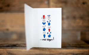 Norwegian :: "Happy Birthday!" greeting card