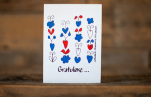 Norwegian :: "Happy Birthday!" greeting card