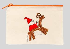 Tomte zipper pouch